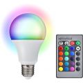 PartyFun Lights RGB LED-lampa med fjärrkontroll