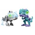 Silverlit Biopod Cyberpunk - 2-pack robotdinosaurer - T-rex og Rhino - med lys og lyd