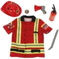 Fire Fighter Henry maskeradkläder brandman - 3-6 år