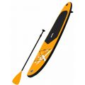 XQ Max Oppusteligt SUP-board 285 cm - med pumpe, paddle og strop - 100 kg - orange
