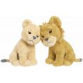 Disney Lejonkungen Pussande Nala och Simba - 25 cm