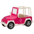 Our Generation 4 x 4 bil bagageutrymme - rymmer en docka på 46 cm - rosa och vit