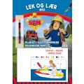 Brannmann Sam aktivitetsbok med regnbueblyant - Lek og lær - fra 4-8 år