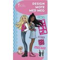 Barbie. Design mote med meg! Aktivitetsbok med stensiler, mønstre og klistremerker