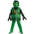 LEGO Ninjago Lloyd Deluxe kostyme 7-8 år - 122-128 cm