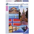 Ravensburger Pussel Trondheim - 1000 bitar