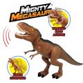 Mighty Megasaur T-Rex med bevegelser, lys og lyd - 30 cm