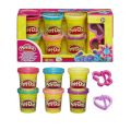 Play Doh Sparkle Compaund Collection - modellera i 6 glittrande färger