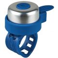 Micro sparkesykkelpakke blå: Sparkesykkel 3 hjul + Ringeklokke + Hjelm