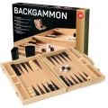 Backgammon terningspill i tre - strategispill i koffert