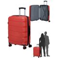 American Tourister Air Move rullekuffert med 4 hjul - 66 cm - rød