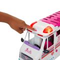 Barbie Care Clinic Transformerande lekset 2-i-1 ambulans och klinik - med ljud och ljus samt 20+ tillbehör
