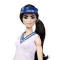 Barbie Made to Move - dukke med 22 fleksible led - Tennisspiller dukke med mørkt hår