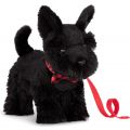 Our Generation Scottish Terrier hundvalp - med rörliga ben och koppel - 15 cm