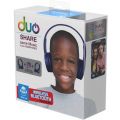 iDance trådlösa Bluetooth hörlurar - dela musikupplevelsen med duo share-funktion - blå
