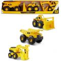 CAT Mini Crew Construction kjøretøy - gravemaskin, dumper og bulldoser 3-pack 18 cm