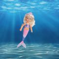 BABY Born Little Sister Mermaid - havfruedukke som endrer farge i vann - 46 cm