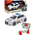 Dickie Toys SOS Series Audi RS3 politibil og veisperringer - norske detaljer - med lys og lyd - 15 cm