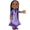Disney Önskan Asha Stor docka med lila klänning, lila skor och en dagbok - 38 cm