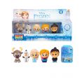 Disney Frozen 2 viskelær 6-pack med overraskelse - Svein, Olaf, Elsa, Anna og Kristoffer