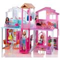 Barbie Malibu Townhouse dukkehus - 3 etager med møbler og tilbehør - 90 cm