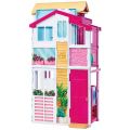 Barbie Malibu Townhouse dukkehus - 3 etasjer med møbler og tilbehør - 90 cm