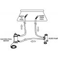 Intex elektrisk varmeelement til runde basseng - 220-240v