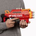 Nerf Mega Bulldog blaster med sikte og 6 Mega Accustrike dart-piler