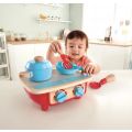 Hape Toddler Kitchen Set - ugn i trä med tillbehör