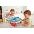 Hape Toddler Kitchen Set - ugn i trä med tillbehör