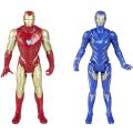 Marvel Avengers filmfigur 2-pack - Iron Man och Marvel's Rescue