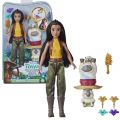 Disney Princess Raya and the last Dragon dukke med hårtilbehør - 30 cm