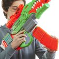Nerf DinoSquad Rex-Rampage motoriserad blaster - med 20 pilar och magasin