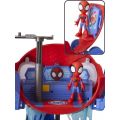 SpiderMan Spidey and his amazing friends Web Quarters lekset med ljus och ljud - Spidey figur och fordon ingår