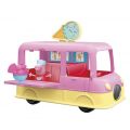 Peppa Gris Peppa's Adventures Peppa's Ice Cream Truck - lekesett med isbil, figur og istilbehør - med lyd - 25 cm