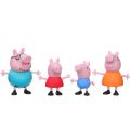 Peppa Gris figursett med 4 figurer - Familien Gris