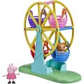 Peppa Gris pariserhjul lekesett - med Peppa Gris figur og 1 bamse