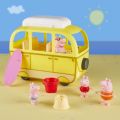 Greta Gris Beach Camper Van leksats - campingbil med 4 figurer - 10 delar