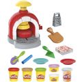 Play Doh Kitchen Creations Pizzaugn lekset med 6 burkar lera och tillbehör