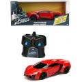 Fast & Furious fjernstyret bil - Lykan Hypersport - rækkevidde op til 30 meter