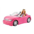 Barbie dukke med pink cabriolet bil