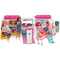 Barbie 2-i-1 ambulans och klinik - med ljud och ljus