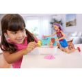 Barbie Skipper Babysitters Baddags lekset - med badkar och 2 barbiedockor