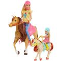 Barbie Hästäventyr Barbie och Chelsea med varsin häst