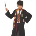 Harry Potter Gryffindor maskeradkläder - kappa, trollstav, halsduk och slips - one size