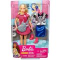 Barbie Karrieredukke musiker - blond popstjerne dukke med gitar