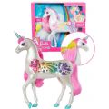 Barbie Dreamtopia Brush 'n Sparkle Unicorn - magisk enhjørning med lys og lyd