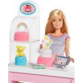 Barbie Cake Decorating Playset - Barbie kakedekoratør-dukke og Barbie dough