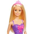 Barbie Princess  - kunglig docka med klänning och rosa tiara
