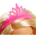 Barbie Princess  - kunglig docka med klänning och rosa tiara